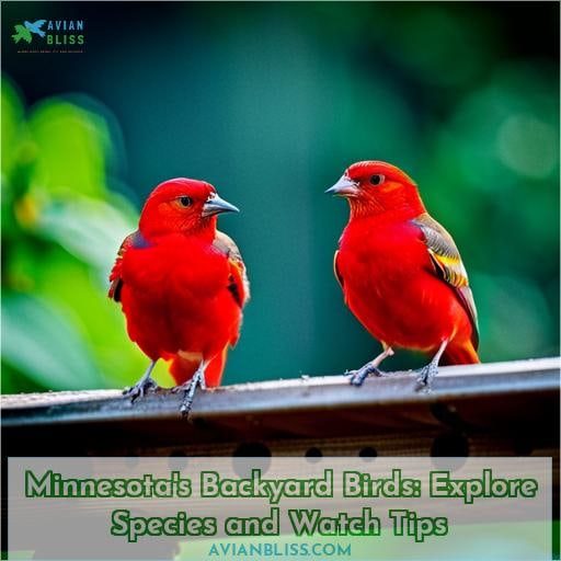 Minnesota's Backyard Birds Explore Species and Watch Tips