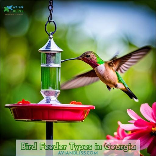 Bird Feeder Types in Georgia