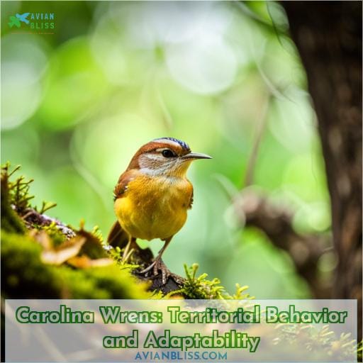 Carolina Wrens: Territorial Behavior and Adaptability