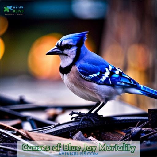 Causes of Blue Jay Mortality