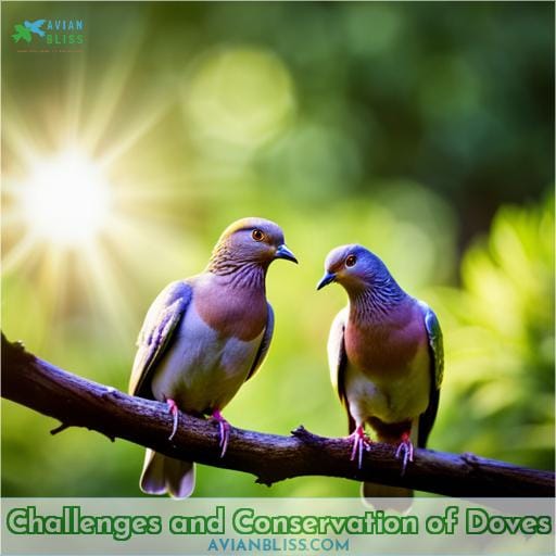 Challenges and Conservation of Doves