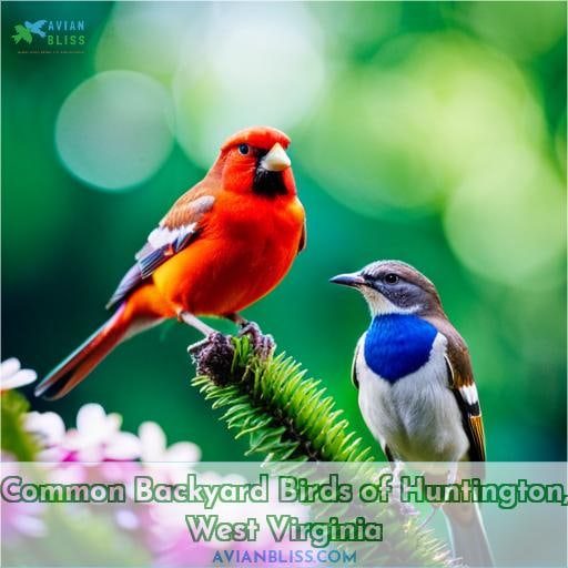 Common Backyard Birds of Huntington, West Virginia