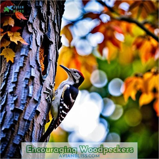 Encouraging Woodpeckers