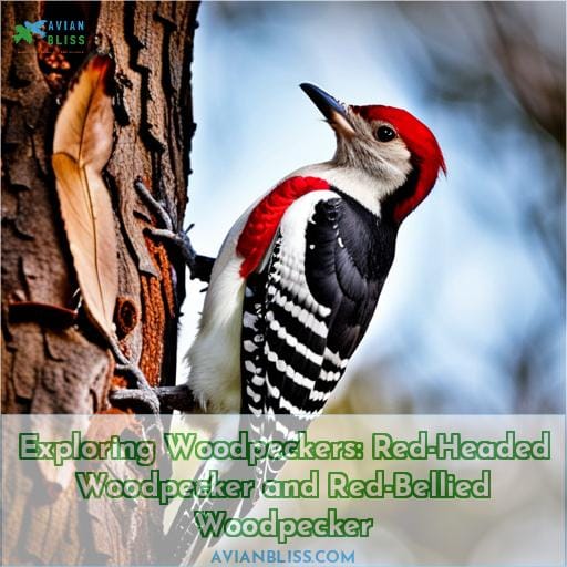 Exploring Woodpeckers: Red-Headed Woodpecker and Red-Bellied Woodpecker