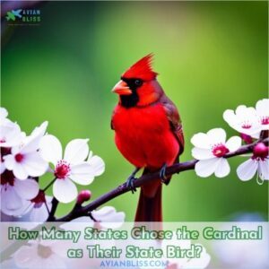 how many states have the cardinal as the state bird