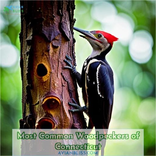 Most Common Woodpeckers of Connecticut