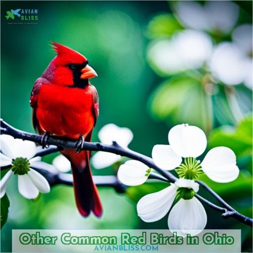 Other Common Red Birds in Ohio