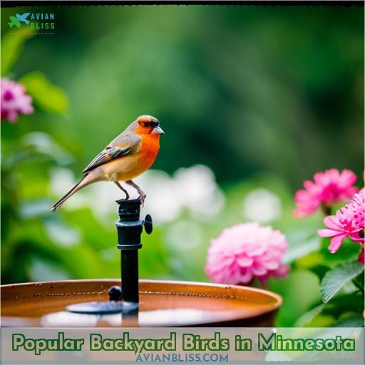 Popular Backyard Birds in Minnesota