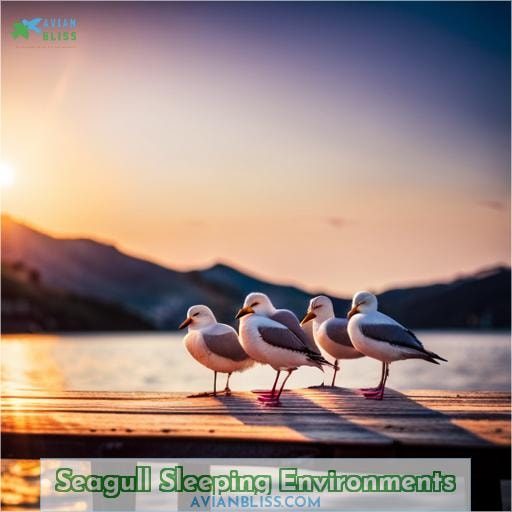 Seagull Sleeping Environments