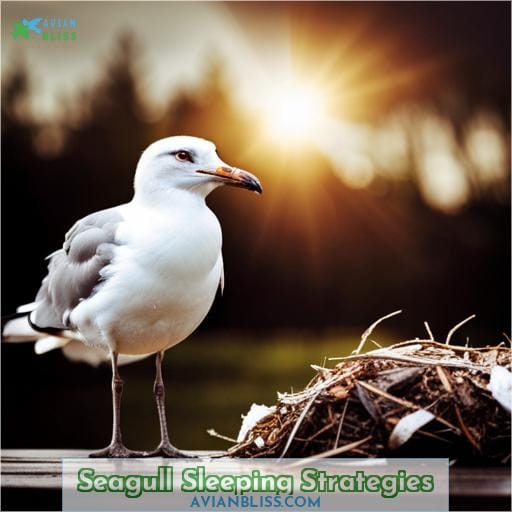Seagull Sleeping Strategies