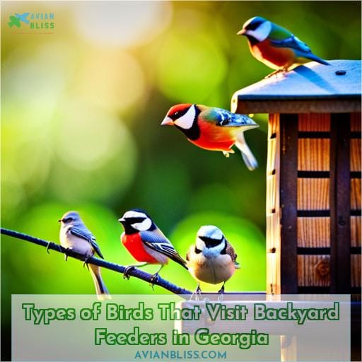 Types of Birds That Visit Backyard Feeders in Georgia