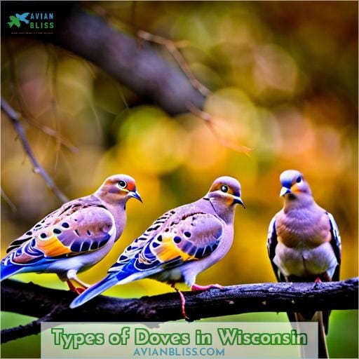 Types of Doves in Wisconsin