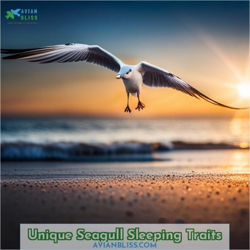 Unique Seagull Sleeping Traits
