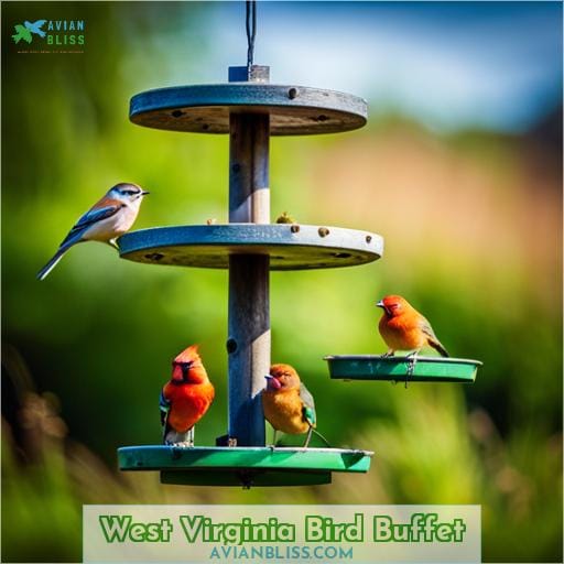 West Virginia Bird Buffet