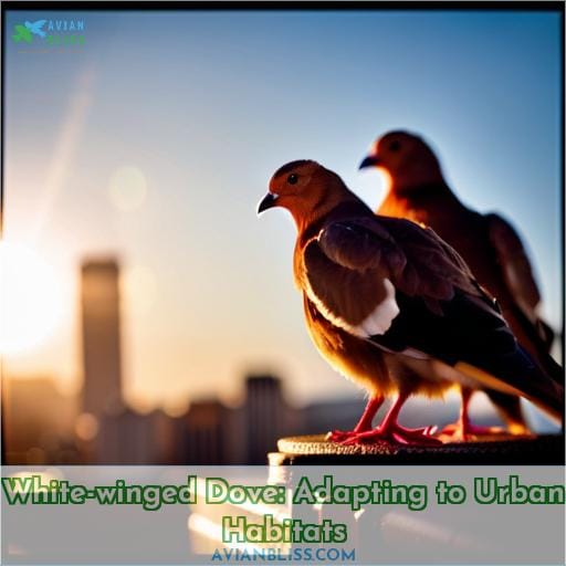 White-winged Dove: Adapting to Urban Habitats