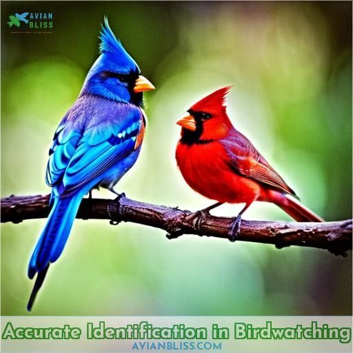 Accurate Identification in Birdwatching