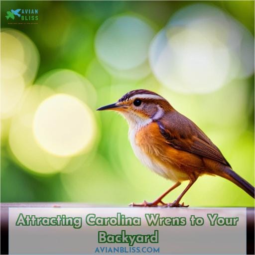 Attracting Carolina Wrens to Your Backyard