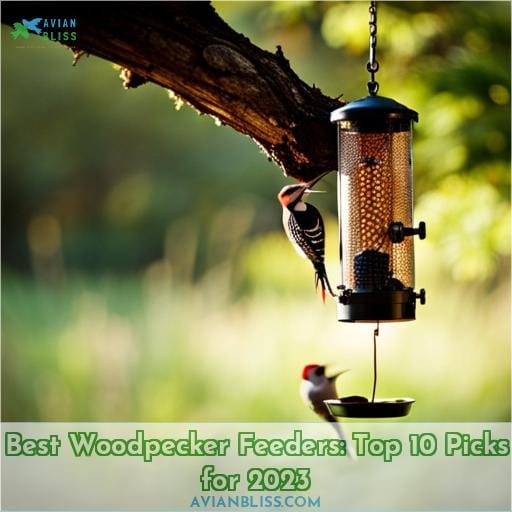 best woodpecker feeders