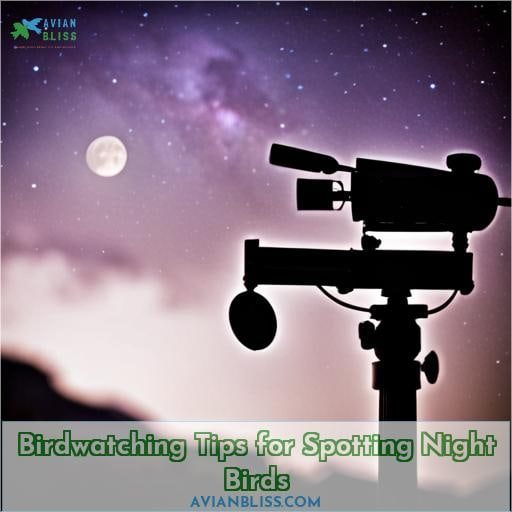 Birdwatching Tips for Spotting Night Birds