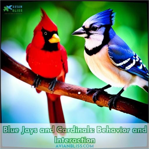 Blue Jays and Cardinals: Behavior and Interaction