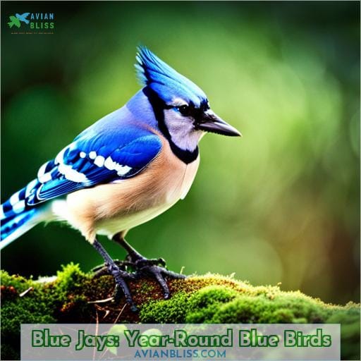 Blue Jays: Year-Round Blue Birds