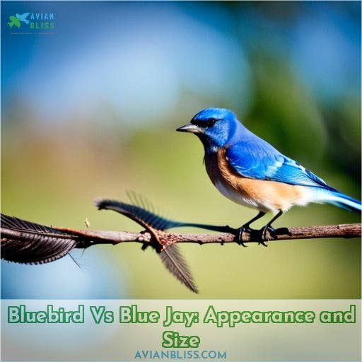 Bluebird Vs Blue Jay: Appearance and Size