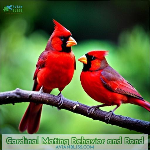 Cardinal Mating Behavior and Bond