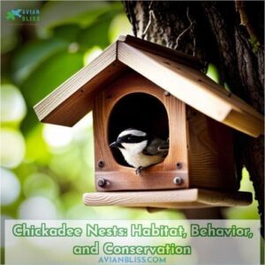 chickadee nests