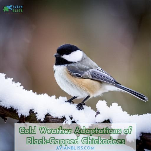 Cold Weather Adaptations of Black-Capped Chickadees