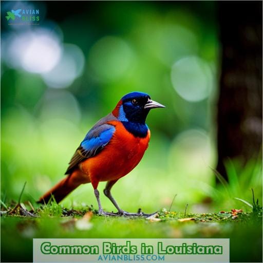Common Birds in Louisiana