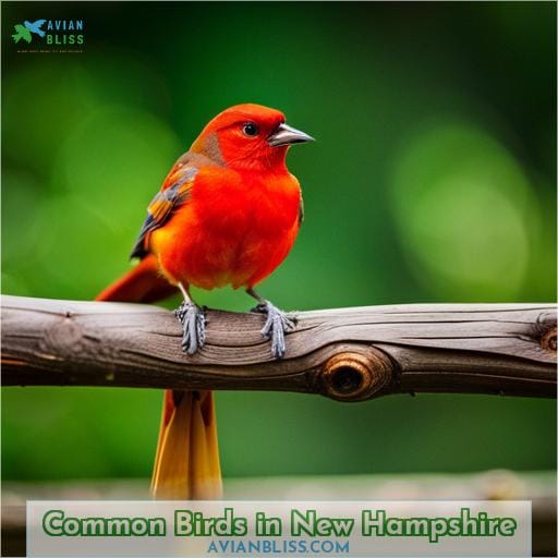 Common Birds in New Hampshire