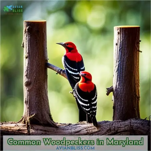 Common Woodpeckers in Maryland