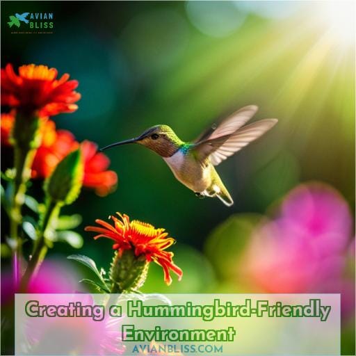 Creating a Hummingbird-Friendly Environment