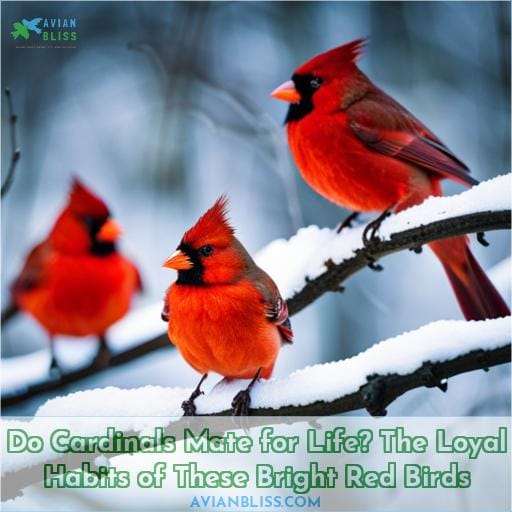 do cardinal birds mate for life