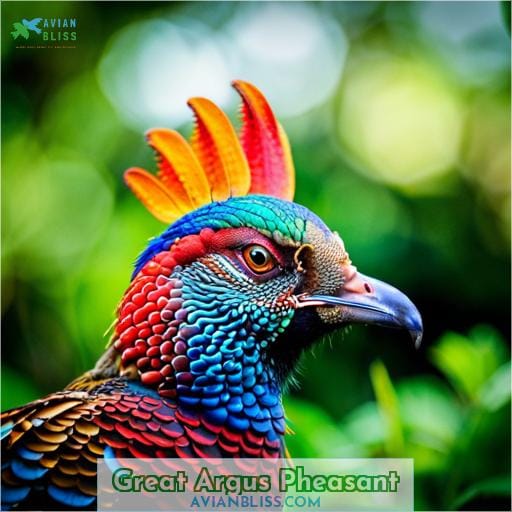 Great Argus Pheasant