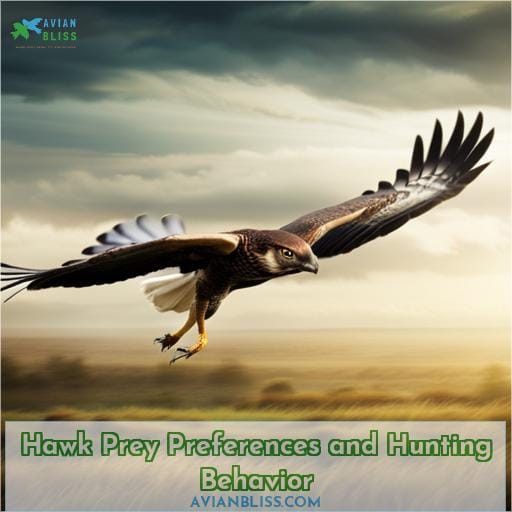 Hawk Prey Preferences and Hunting Behavior