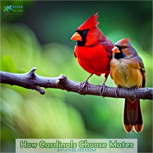 How Cardinals Choose Mates