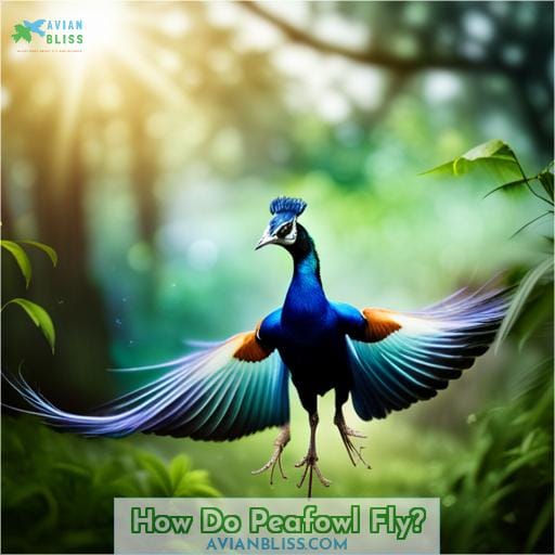 How Do Peafowl Fly