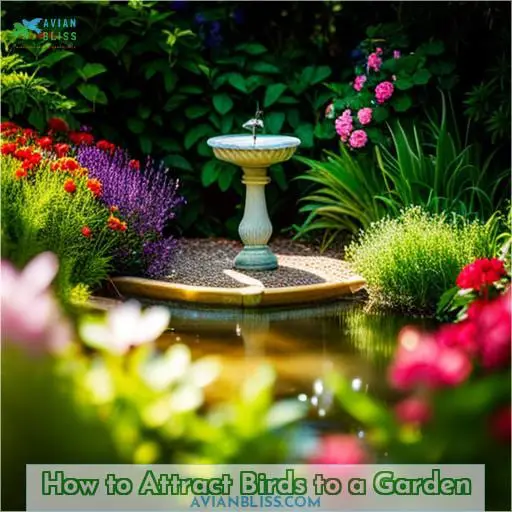 How to Attract Birds to a Garden