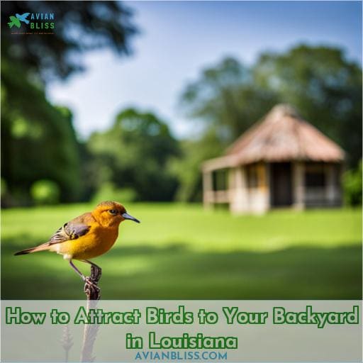 How to Attract Birds to Your Backyard in Louisiana