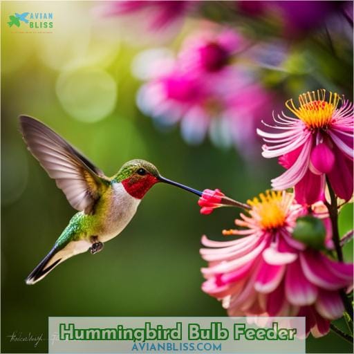 Hummingbird Bulb Feeder