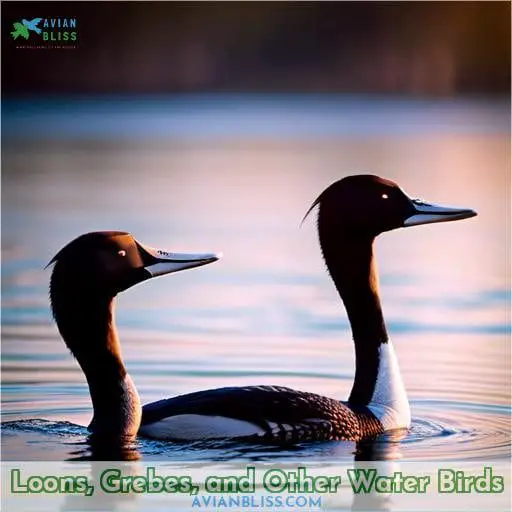 Loons, Grebes, and Other Water Birds