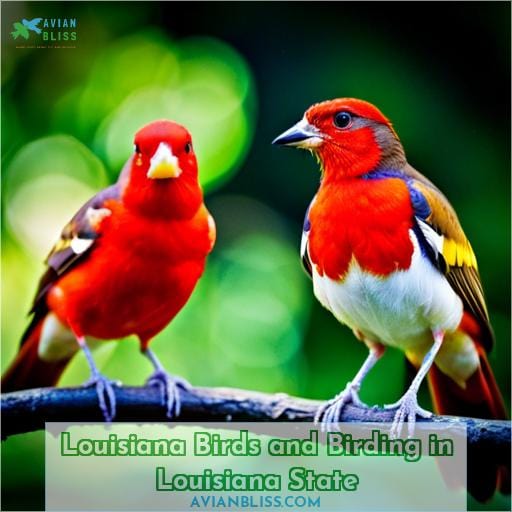 Louisiana Birds and Birding in Louisiana State