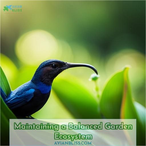 Maintaining a Balanced Garden Ecosystem