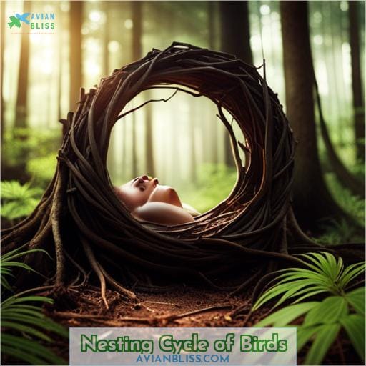 Nesting Cycle of Birds