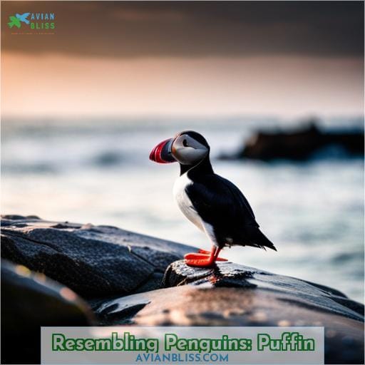 Resembling Penguins: Puffin
