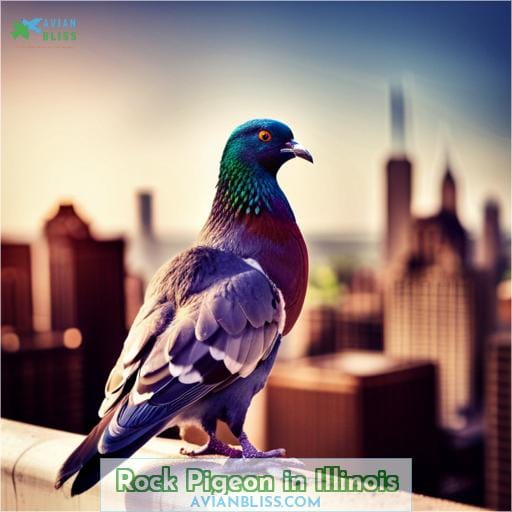 Rock Pigeon in Illinois