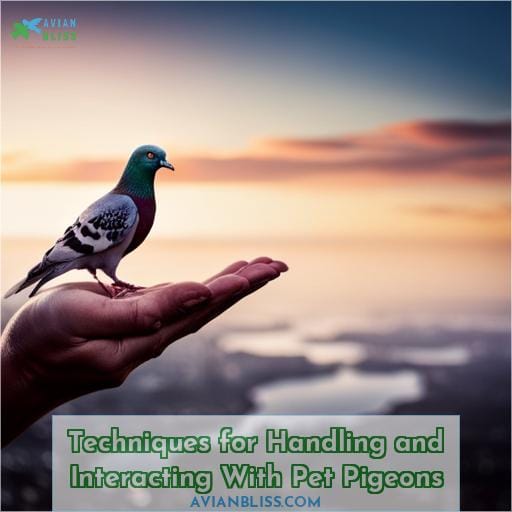 Techniques for Handling and Interacting With Pet Pigeons