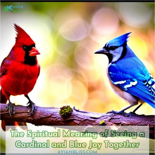 The Spiritual Meaning of Seeing a Cardinal and Blue Jay Together