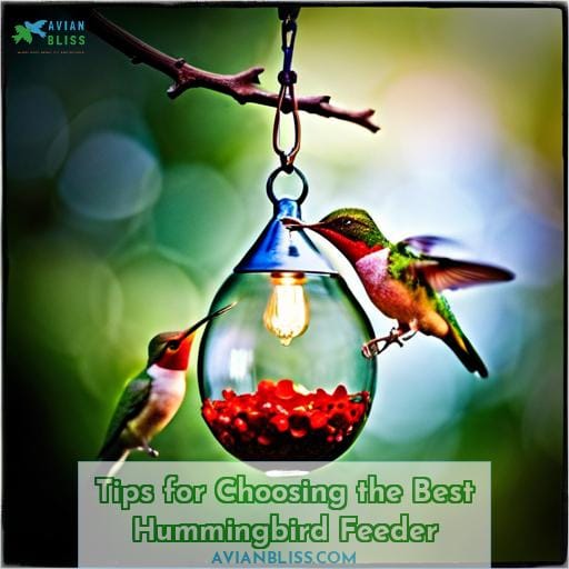 Tips for Choosing the Best Hummingbird Feeder